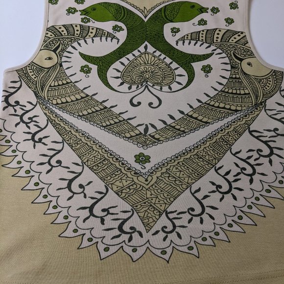 Castro Trend Sleeveless Damask Bohemian Print Small Size - Picture 7 of 15